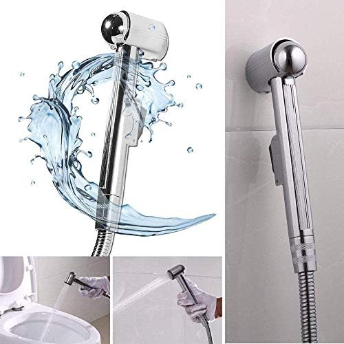 Wall mounted bracket and spray gun installation components
