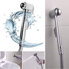 Wall mounted bracket and spray gun installation components