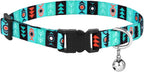 CollarDirect safety cat collar closeup highlighting durable nylon material