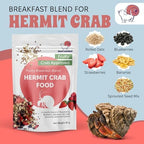Technical Precision Snout And Shell Natural Hermit Crab Food close up of fruit pieces