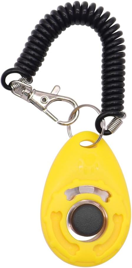 Close up view of the durable plastic body and rust resistant metal clicker mechanism