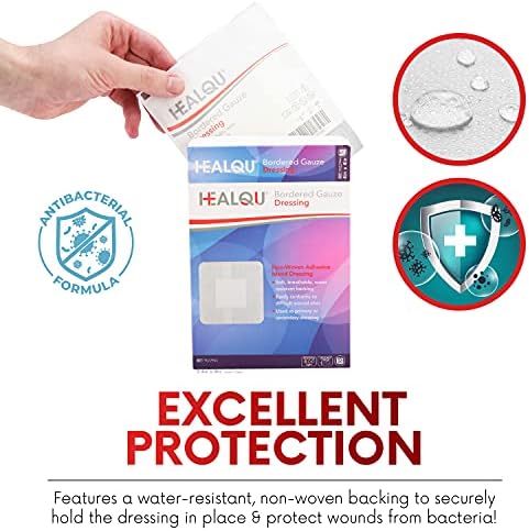 Demonstration of the flexible and breathable non woven fabric border on human skin