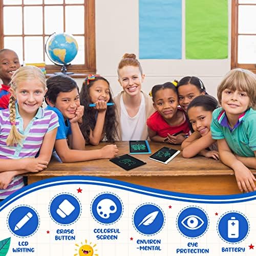 Assorted colors of Zhehao LCD writing tablets for kids