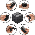 Compact stress relieving desktop gadget resting inside a pocket for portability.