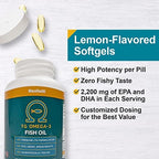 MacuHealth fish oil 120 softgels container close up view
