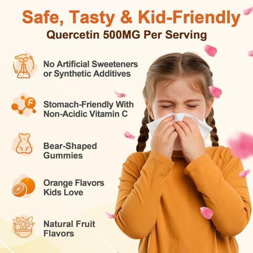 Gyumolics Quercetin gummies dietary supplement serving size detail