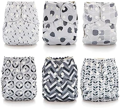 Simple Being washable cloth diaper set with inserts