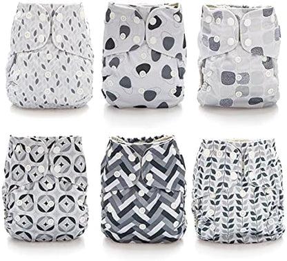 Simple Being four layer microfiber cloth diaper inserts pack