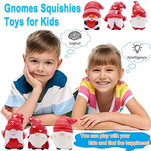 Close up view of the durable non toxic textured surface of the holiday theme squeeze toy.