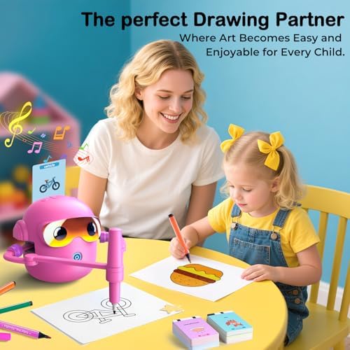STEM educational drawing companion for boys and girls age three to eight