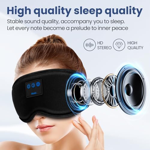 Hildcroa sleep headphones side profile