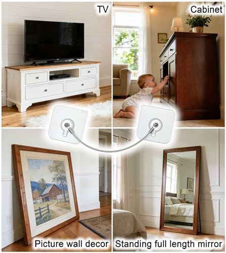 Installation guide demonstration for Xicveiuz furniture wall anchors