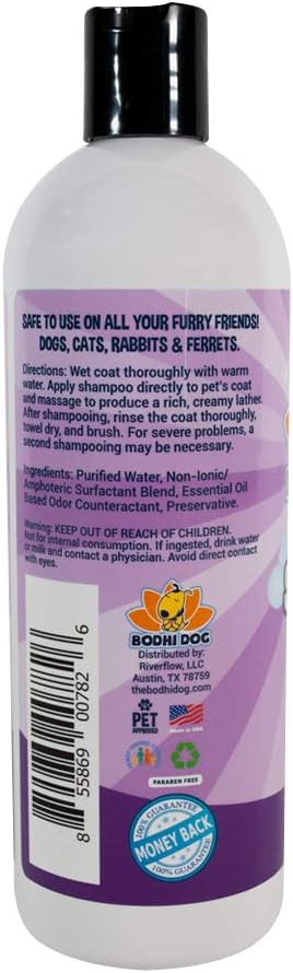 Authentic imported pet grooming supplies on white background