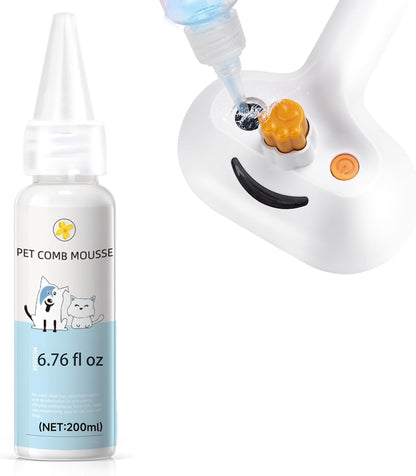 Pet Steam Brush for Dog & Cat - 3-in-1 Spray Hair Removal Comb for Shedding & Grooming, Softens Fur & Reduces Static - Water Brush for Long & Short Coats, Bath-Hating Pets, Includes Waterless Shampoo - Image 10