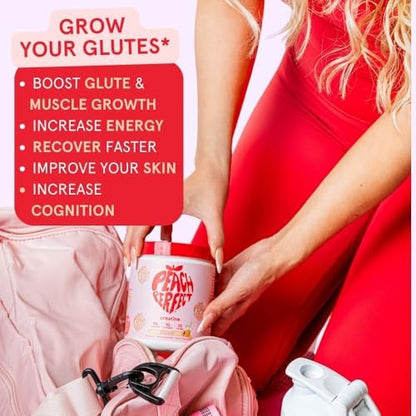 Peach Perfect Creatine supplement facts and nutrition panel