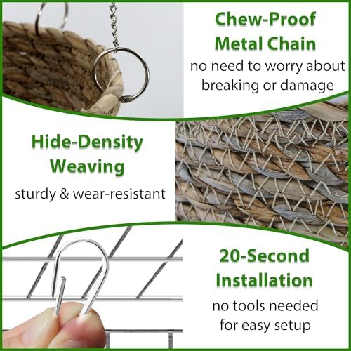 Non collapse structure of the Jevnd small animal resting bed.
