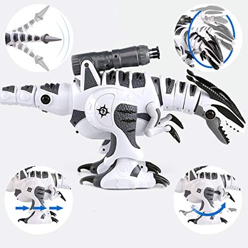 Close up of Fistone RC robot dinosaur remote control interface