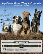 Slopehill waterproof collar showing LED light feature