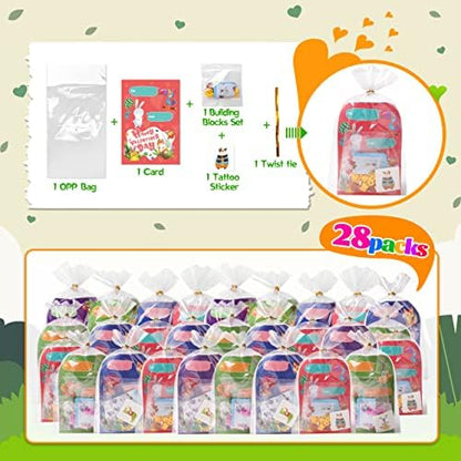 Colplay animal theme building block sets with educational puzzle exchange cards