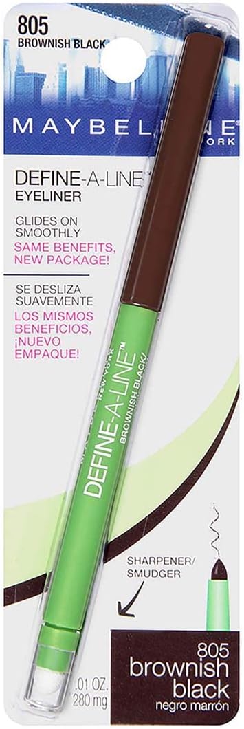Maybelline Define-A-Line mechanical pencil eyeliner trio display
