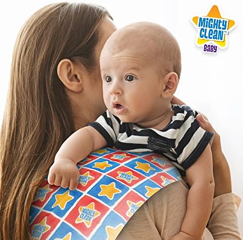 Mighty Clean Baby disposable mat used on stroller seat