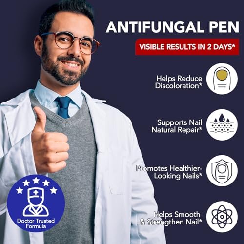 The complete five pack of imported USA nail care pens arranged alongside the included prep nail files.