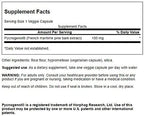 Swanson Super Strength Pycnogenol nutritional supplement label details