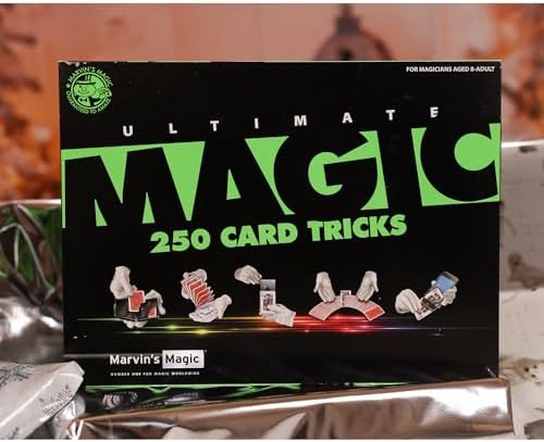 Side profile of the imported Marvin's Magic card set box showcasing the authentic product dimensions