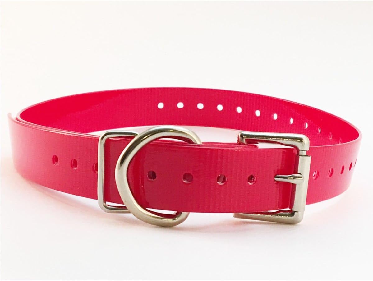 Side profile of Sparky Pet Co waterproof training collar strap