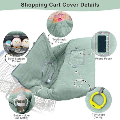 BeBeJoJo infant high chair cover for restaurant use