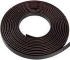 Silicone Edge Trim Self-Adhesive U Channel Silicone Edge Trim Edge Protector for Sheet Metal (Black, Fit 1/4" - L 10') - Image 4