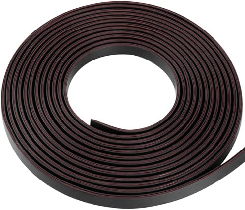 Silicone Edge Trim Self-Adhesive U Channel Silicone Edge Trim Edge Protector for Sheet Metal (Black, Fit 1/4" - L 10') - Image 4
