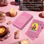 Smoostart beginner tarot cards showing upright and reversed keywords