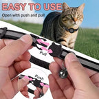 Focushine GPS collar for cats highlighting adjustable length settings