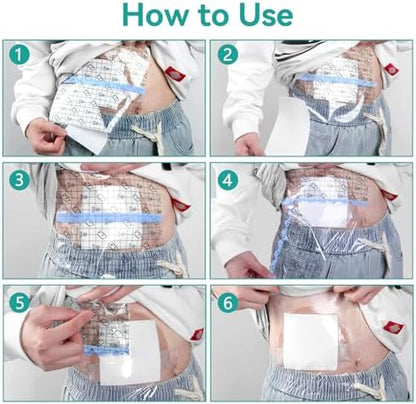 Flexible and stretchable stoma bath protector for ileostomy and urostomy