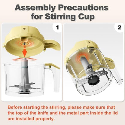 Veroline multi function baby mill showing detachable lid