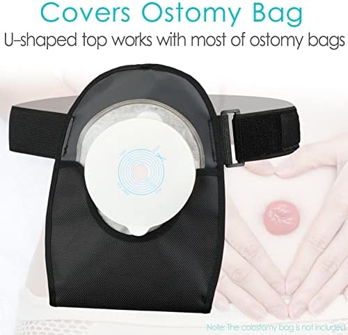 Back view of SinaiSea stoma bag cover showing secure fit for active lifestyles.
