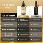 I Am Joy Co. Ormus Gold Oil Monoatomic bottle lifestyle setting