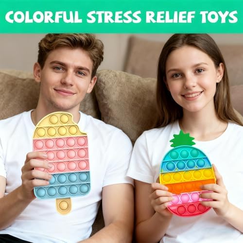 Kids using Qetrabone rainbow fidget toys for sensory play