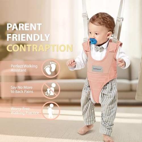 BethBear toddler walking aid adjustable pink harness