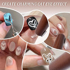 Full collection of Yayno nail art magnetic tools and guides