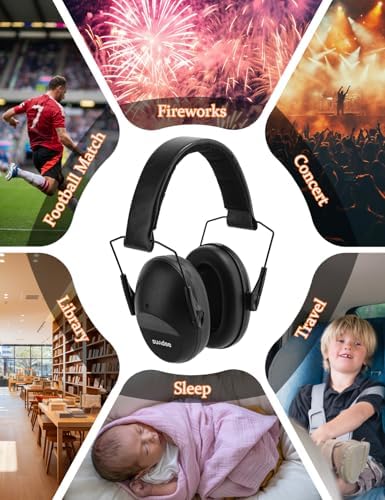 Kimitimi safety earmuffs for sensory sensitivity and autism