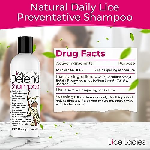 Non-toxic and sulfate-free hair conditioner for warding off super lice and nits.