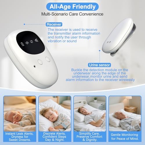 Maxsolve electronic bedwetting solution kit packaging box with product accessories