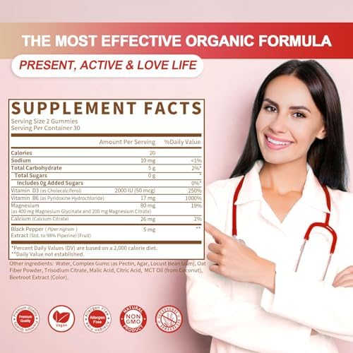 GREENPEOPLE magnesium glycinate dietary supplement bottle showing sleep and calm mood benefits.