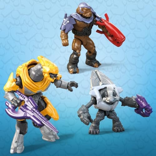 Sealed mystery blind bag packaging for Halo Universe Collection building toy