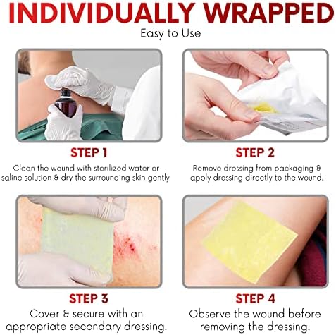 Back label of Healqu Xeroform dressing showing ingredients and application instructions.