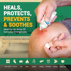 MED PRIDE first aid antibiotic ointment packaging displaying infection prevention benefits.