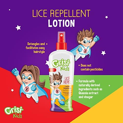 Authentic USA imported Grisi Kids lice prevention shampoo