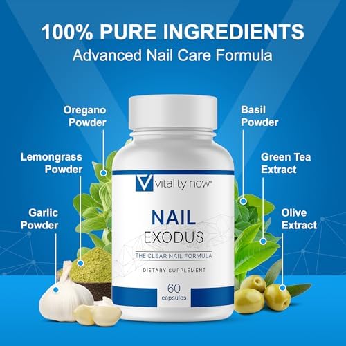 Vitality Now premium formula for healthier feet and clear toenails.